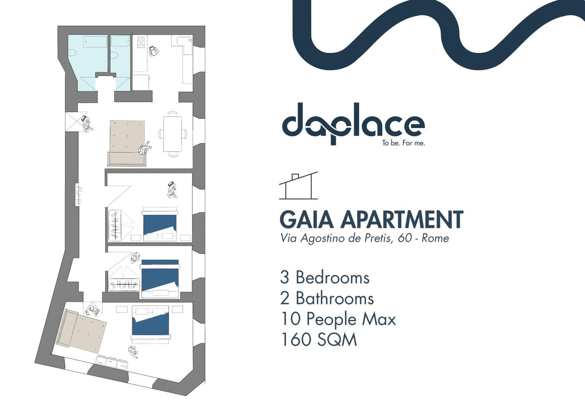 Daplace - Gaia Apartment Rom Exterior foto